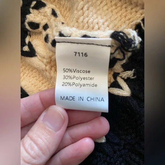 KIRUNDO Cardigan Chunky Lantern Sleeve Open Front NWT SM - Picture 9 of 10